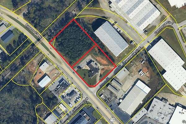 3.42 Acres of Improved Commercial Land for Sale in Greenwood, South Carolina