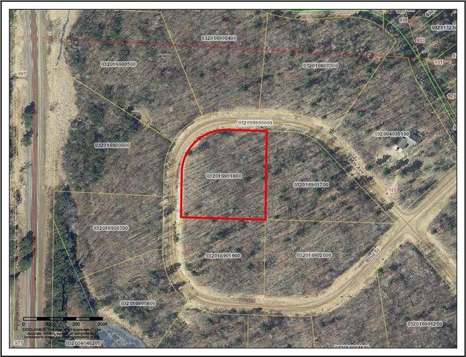 2.33 Acres of Residential Land for Sale in Amery, Wisconsin