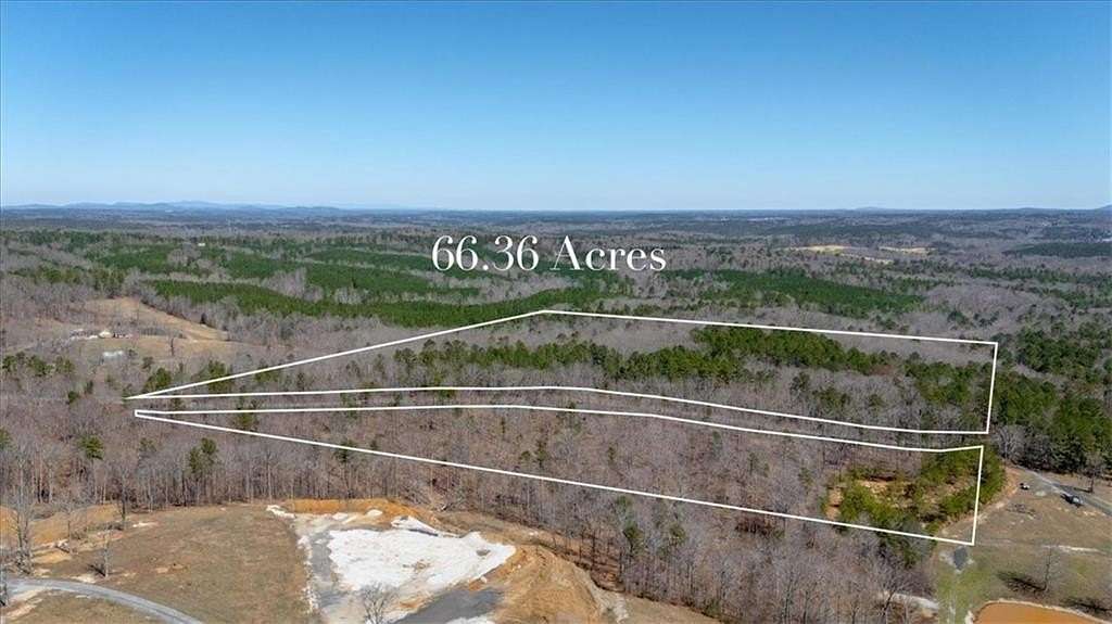 66.4 Acres of Recreational & Residential Land for Sale in Dallas, Georgia