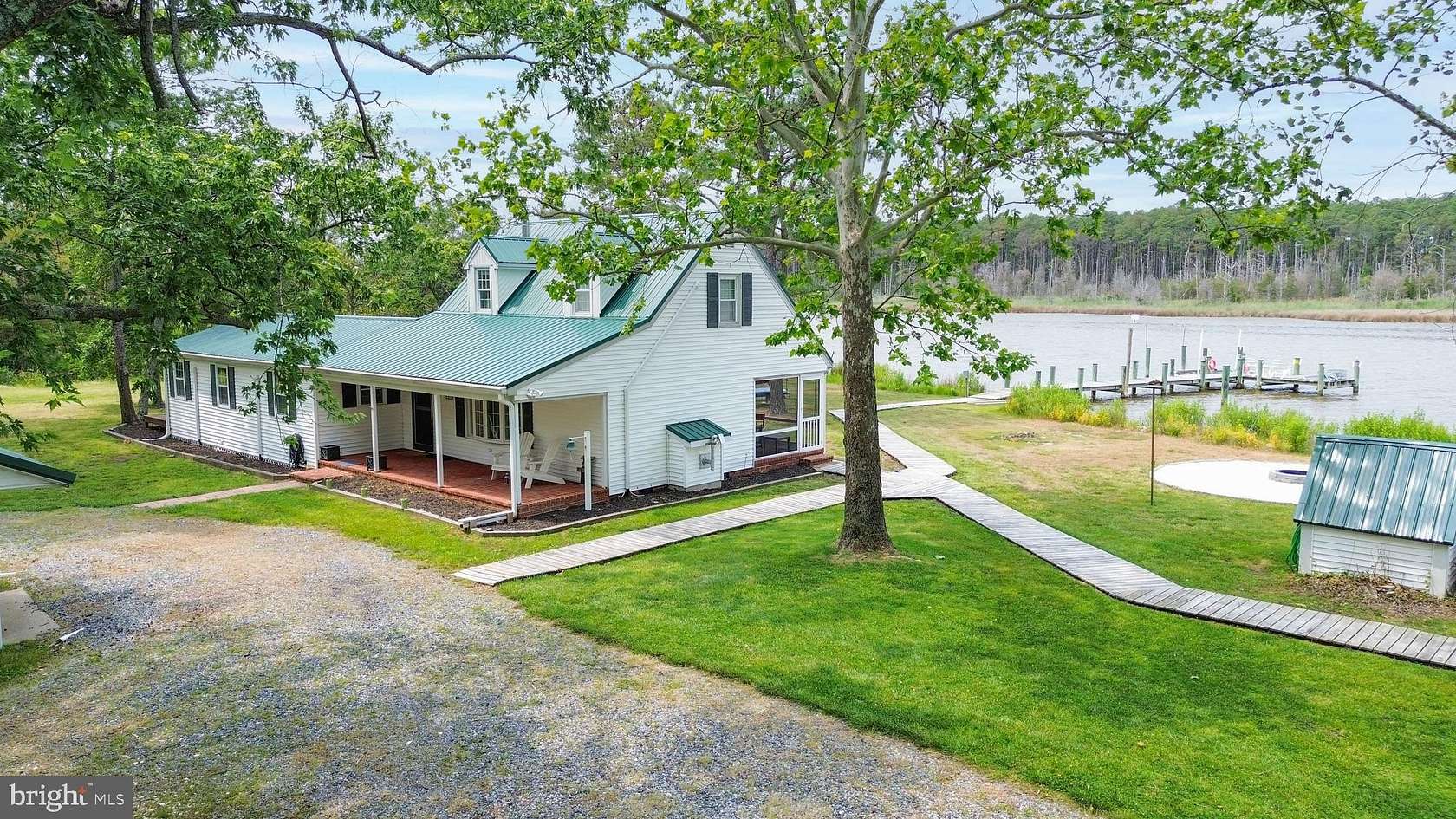 3.5 Acres of Land with Home for Sale in Taylors Island, Maryland