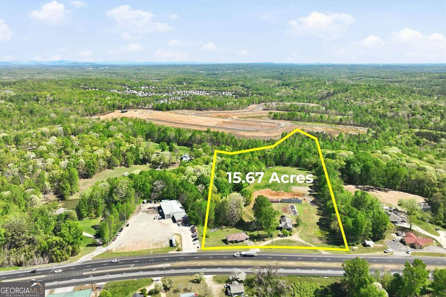 15.7 Acres of Mixed-Use Land for Sale in Gainesville, Georgia