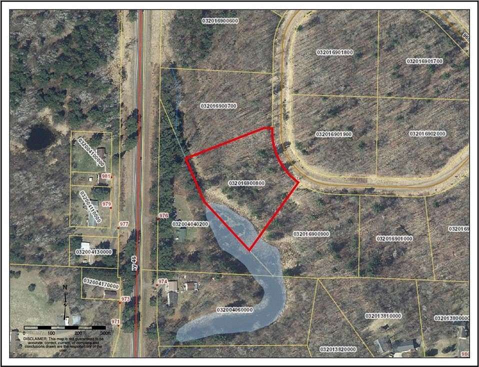 2.34 Acres of Residential Land for Sale in Amery, Wisconsin