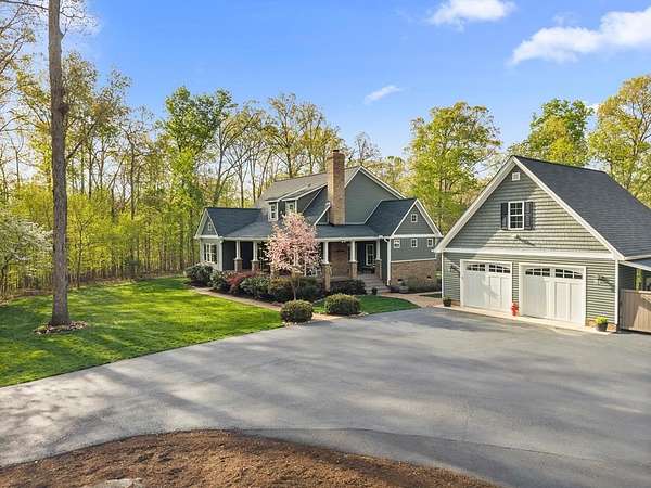 12.8 Acres of Land with Home for Sale in Powhatan, Virginia