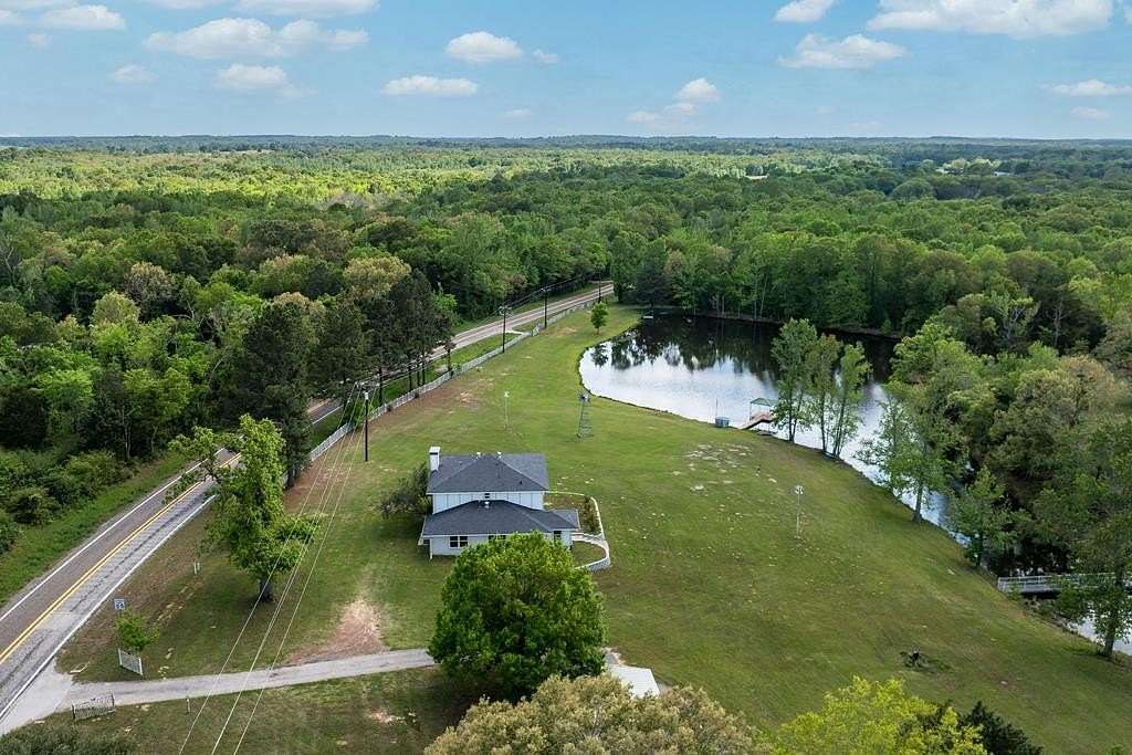 42.6 Acres of Recreational Land with Home for Sale in Athens, Texas