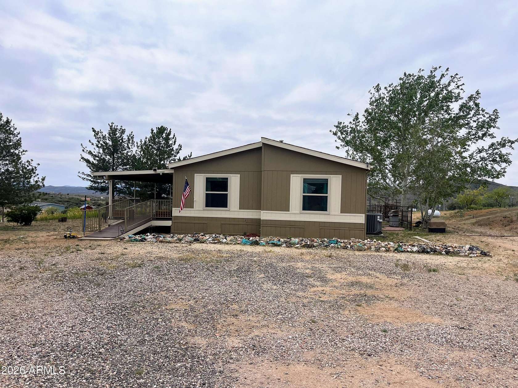 3.63 Acres of Land with Home for Sale in Skull Valley, Arizona