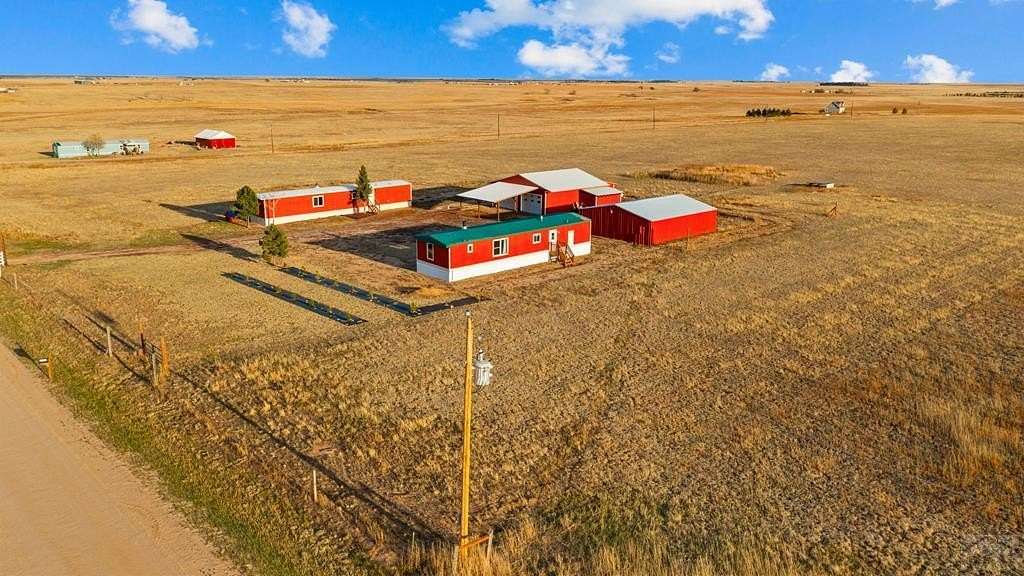 35.1 Acres of Land with Home for Sale in Yoder, Colorado