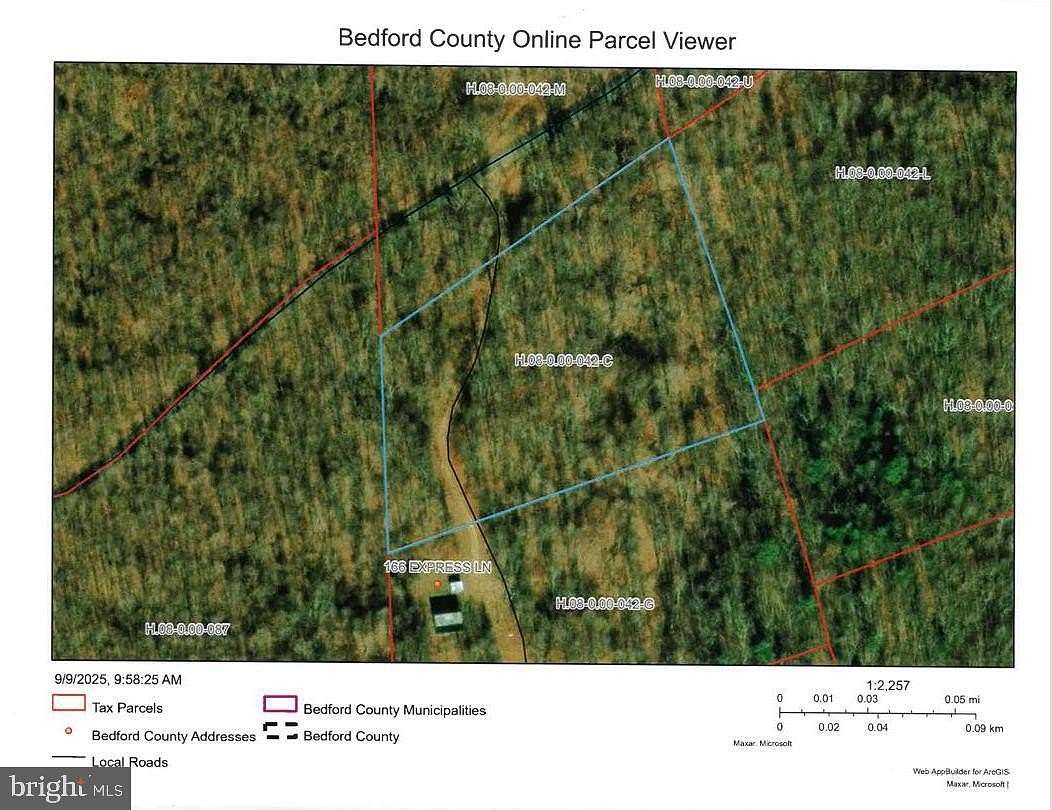 5 Acres of Residential Land for Sale in Everett, Pennsylvania