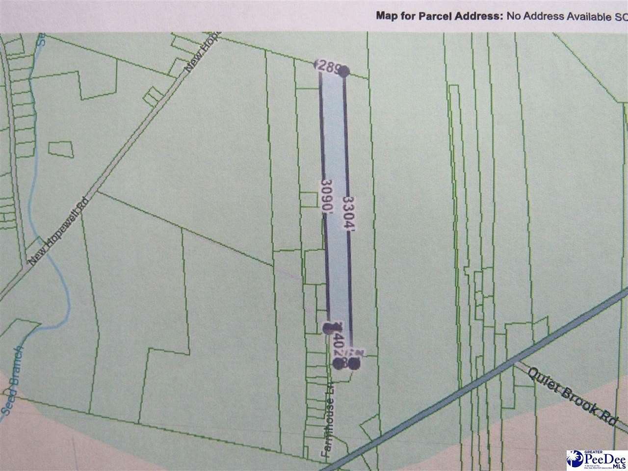 20.2 Acres of Land for Sale in Hartsville, South Carolina