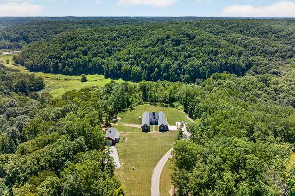 28 Acres of Recreational Land with Home for Sale in Crawford, Tennessee