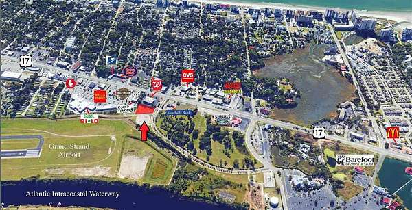 0.84 Acres of Commercial Land for Sale in North Myrtle Beach, South Carolina