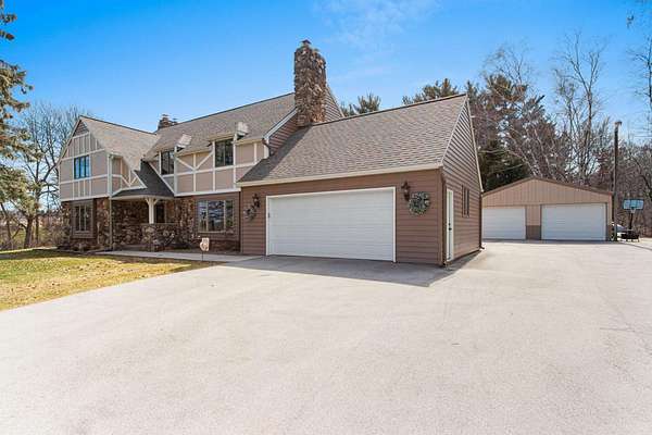 5 Acres of Land with Home for Sale in De Pere, Wisconsin