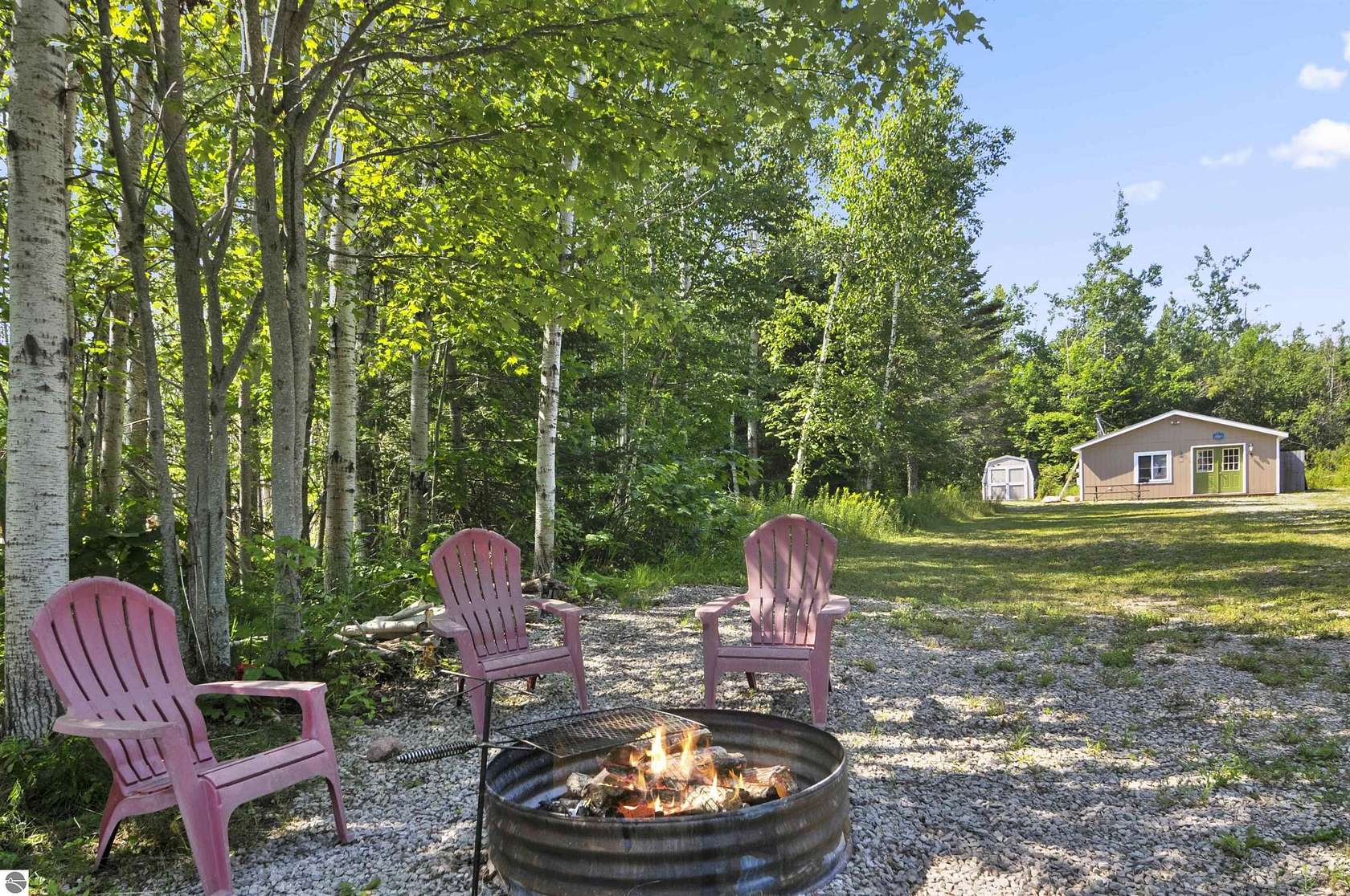 2.22 Acres of Land with Home for Sale in Ocqueoc, Michigan