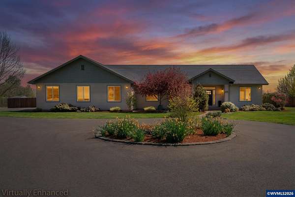 11.6 Acres of Land with Home for Sale in Corvallis, Oregon