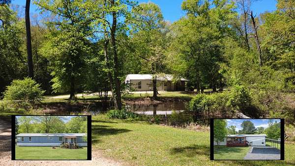 10.1 Acres of Land with Home for Sale in Ore City, Texas