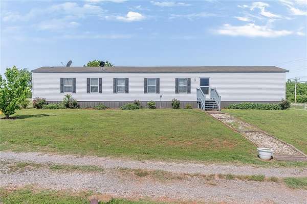 3.89 Acres of Land with Home for Sale in Carney, Oklahoma