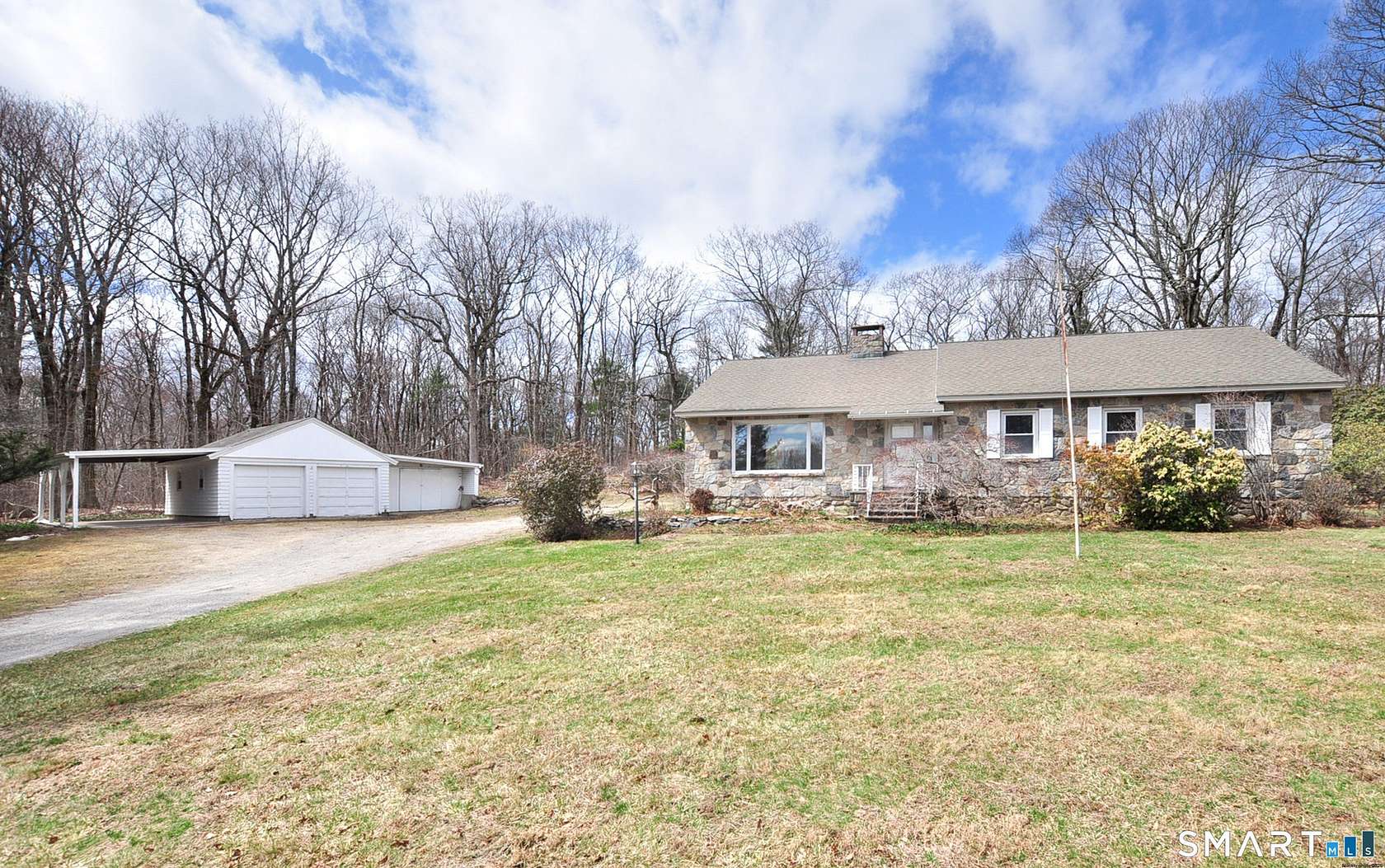 15 Acres of Land with Home for Sale in Goshen, Connecticut