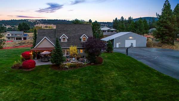 4.87 Acres of Land with Home for Sale in Spokane, Washington