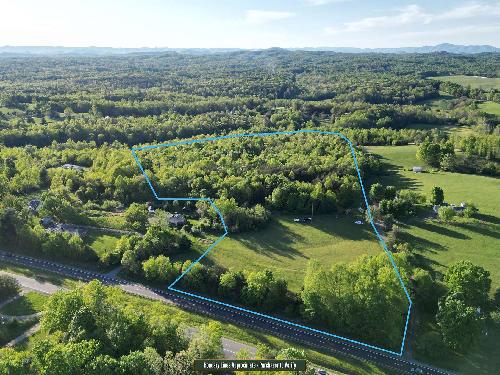 30 Acres of Recreational & Residential Land for Sale in Rocky Mount, Virginia