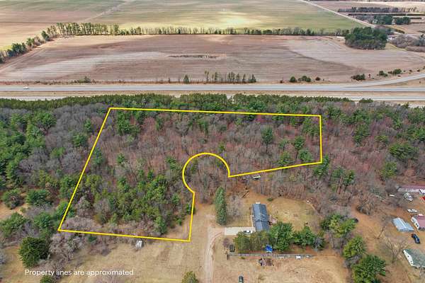 4 Acres of Residential Land for Sale in Plainfield, Wisconsin
