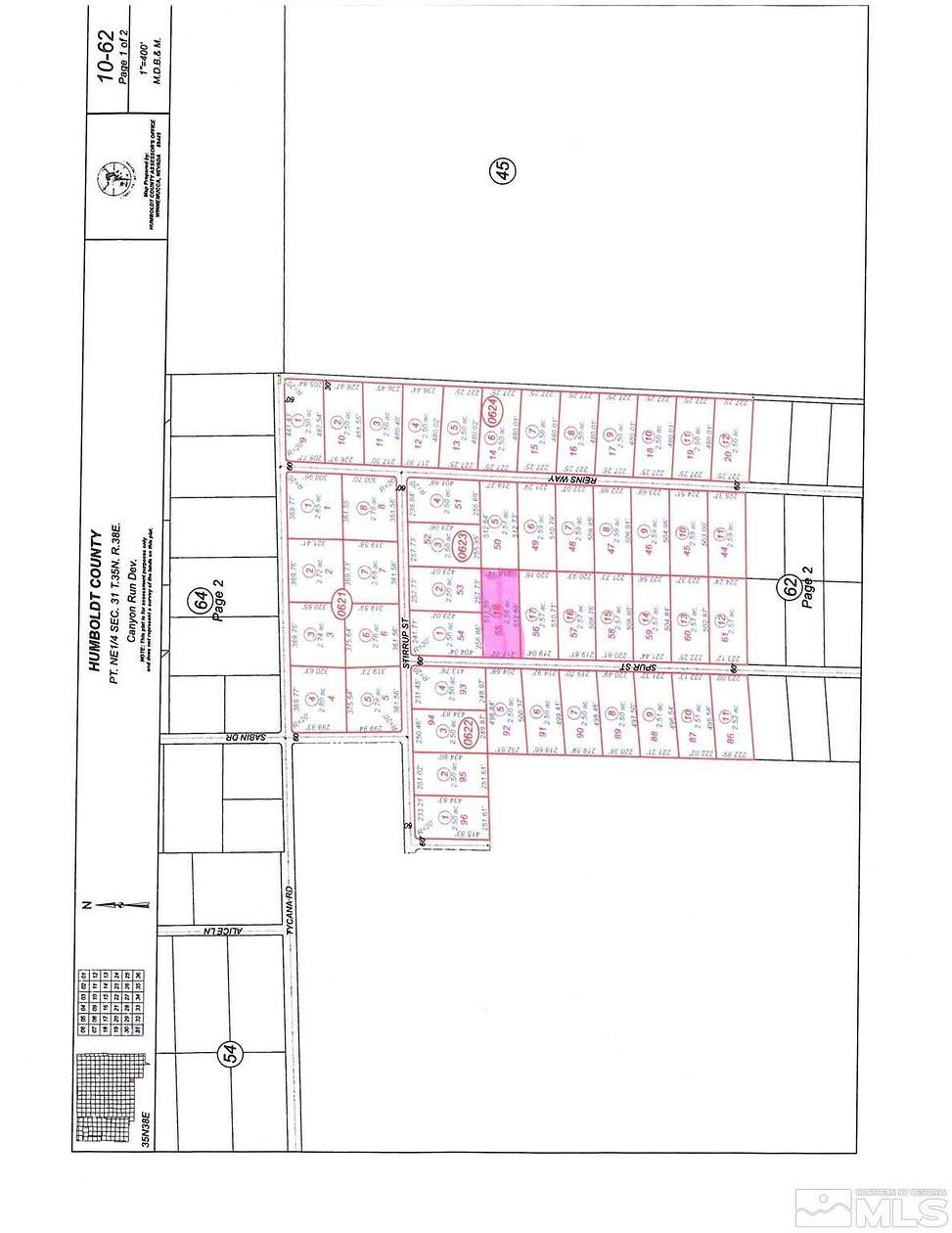 2.56 Acres of Residential Land for Sale in Winnemucca, Nevada