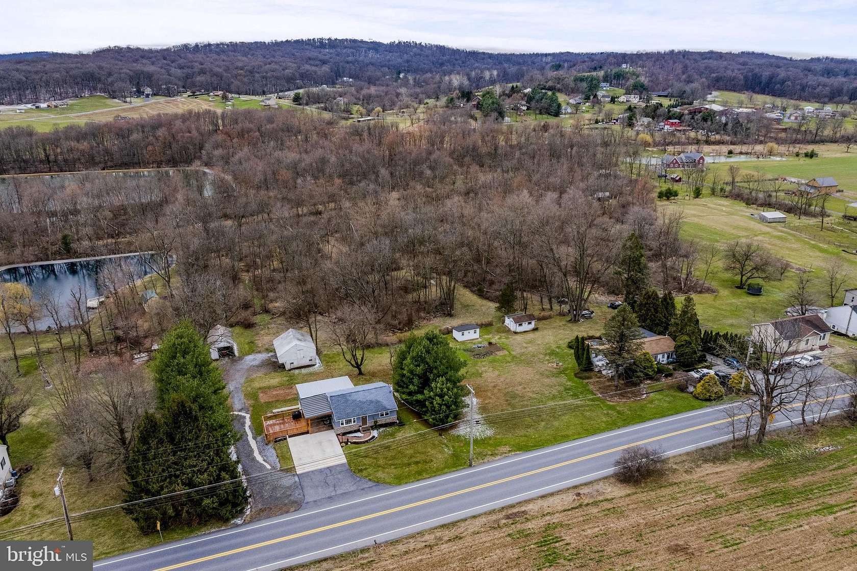 4.5 Acres of Land with Home for Auction in Newmanstown, Pennsylvania