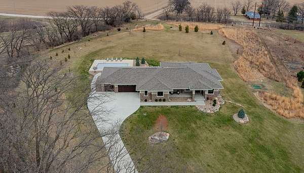 4.24 Acres of Land with Home for Sale in Van Meter, Iowa