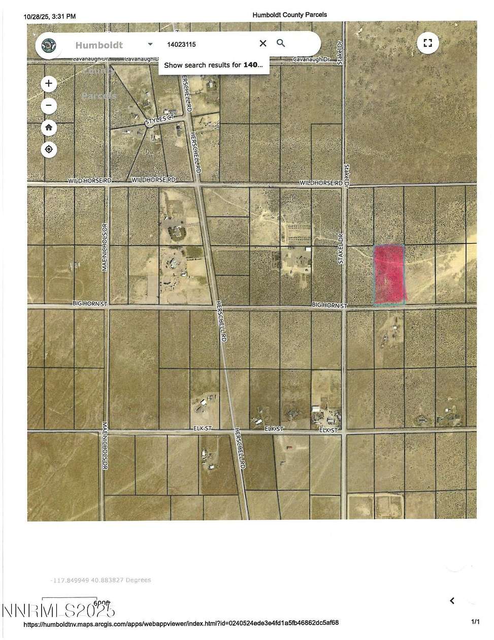 4.88 Acres of Land for Sale in Winnemucca, Nevada