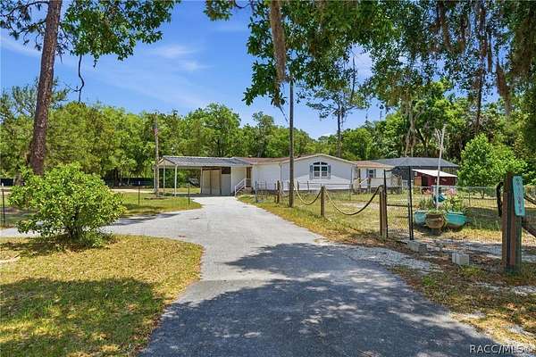 2.32 Acres of Land with Home for Sale in Homosassa, Florida