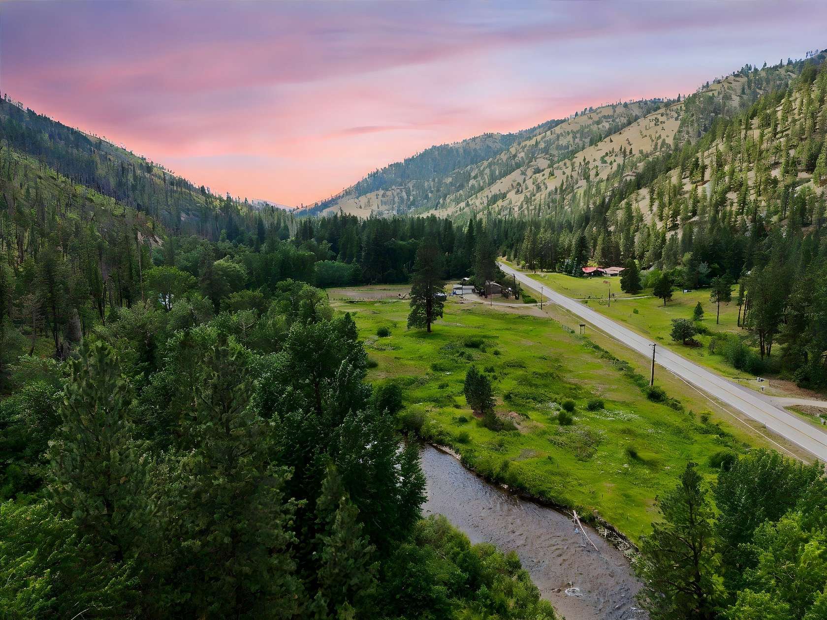 46.7 Acres of Land with Home for Sale in Lolo, Montana