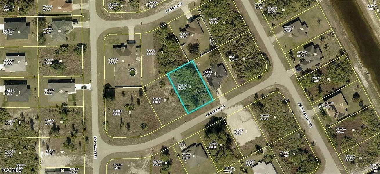 0.28 Acres of Residential Land for Sale in Lehigh Acres, Florida