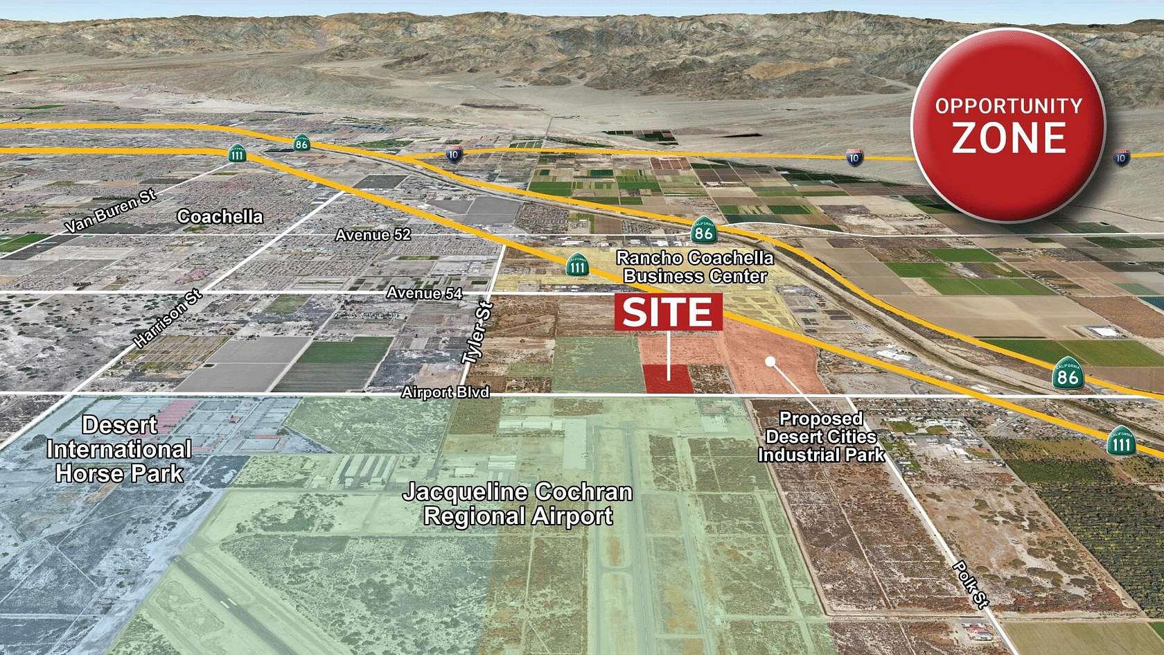 19.5 Acres of Land for Sale in Thermal, California