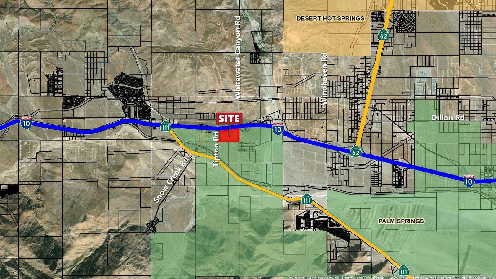 71.5 Acres of Land for Sale in Whitewater, California