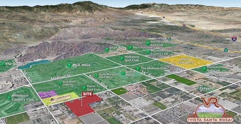 115 Acres of Agricultural & Residential Land for Sale in Thermal, California