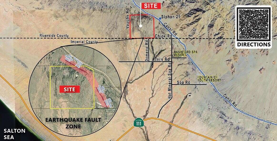 641 Acres of Land for Sale in Mecca, California