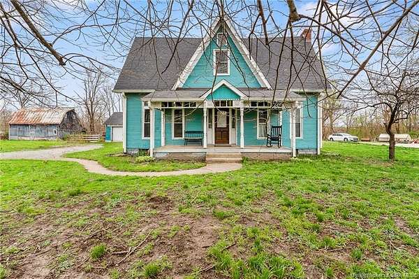 4 Acres of Land with Home for Auction in Plainfield, Indiana