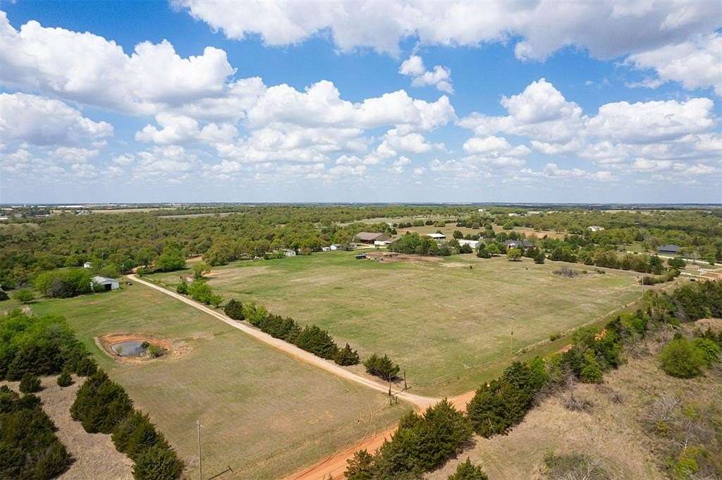 80 Acres of Agricultural Land with Home for Sale in Guthrie, Oklahoma
