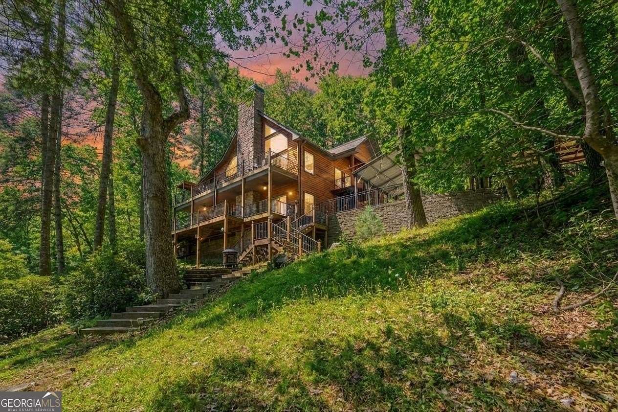 2.85 Acres of Land with Home for Sale in Dahlonega, Georgia