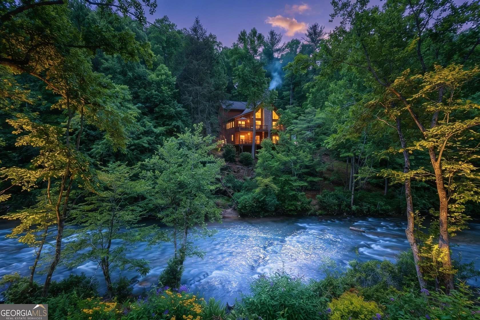 2.85 Acres of Land with Home for Sale in Dahlonega, Georgia