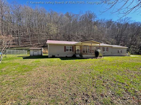 10.2 Acres of Land with Home for Sale in Big Creek, West Virginia