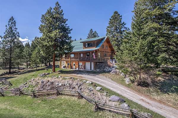 5 Acres of Land with Home for Sale in Kalispell, Montana