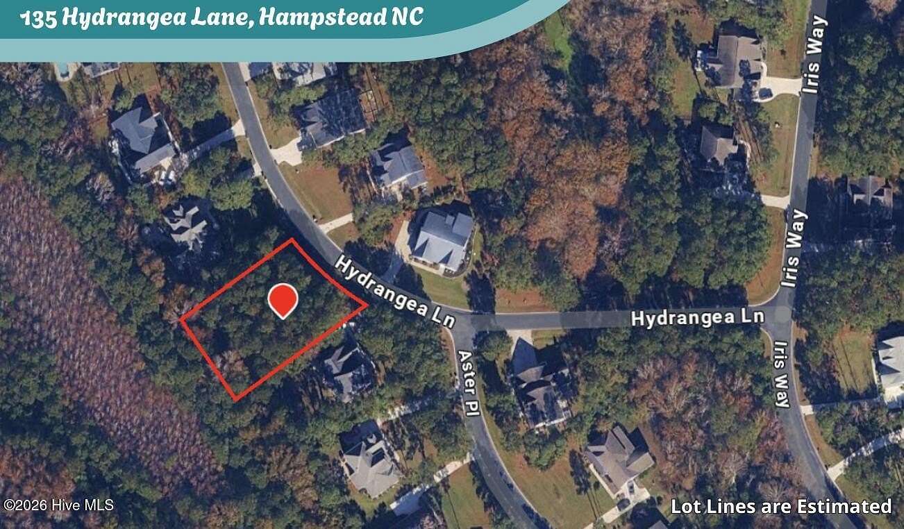 0.47 Acres of Residential Land for Sale in Hampstead, North Carolina