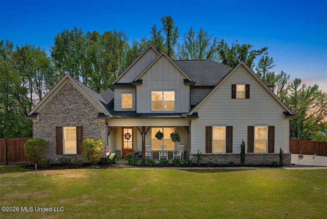 1.52 Acres of Land with Home for Sale in Hernando, Mississippi