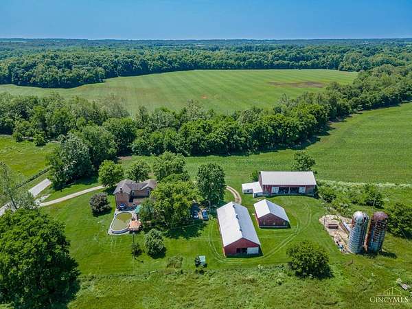 121 Acres of Recreational Land with Home for Sale in Jackson Township, Ohio