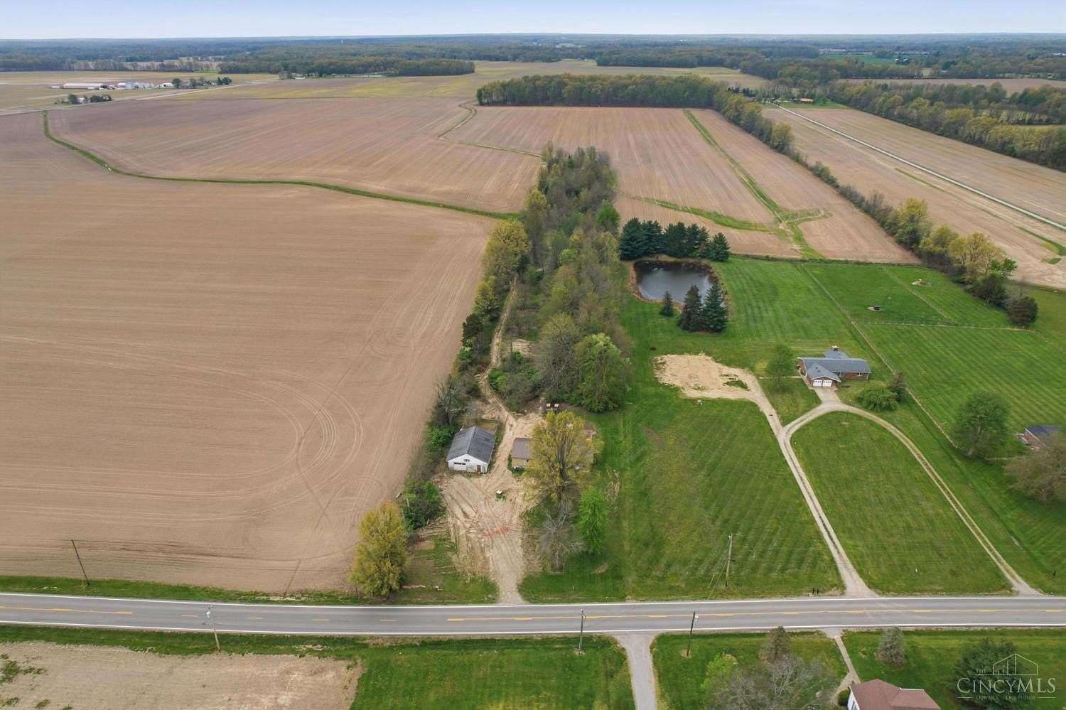 5 Acres of Land with Home for Sale in Wayne Township, Ohio