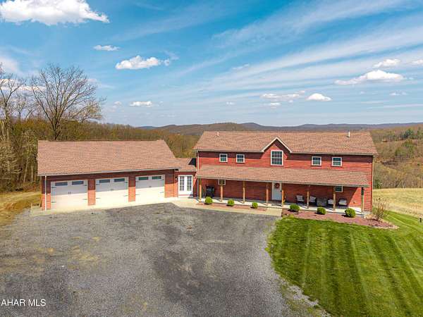 29.9 Acres of Land with Home for Sale in Everett, Pennsylvania