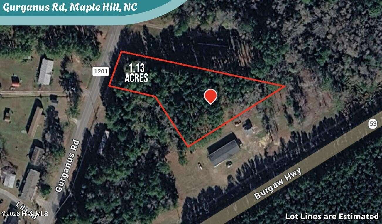 1.13 Acres of Residential Land for Sale in Maple Hill, North Carolina