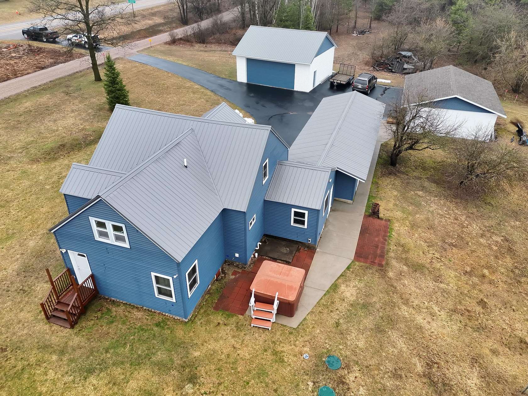 7.67 Acres of Land with Home for Sale in Lakewood, Wisconsin