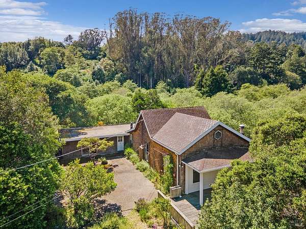 4 Acres of Land with Home for Sale in Bolinas, California