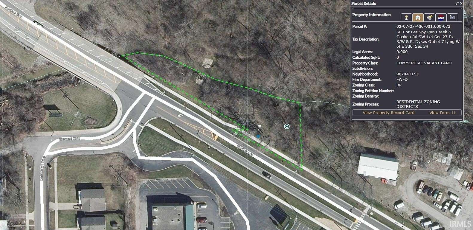 0.48 Acres of Residential Land for Sale in Fort Wayne, Indiana