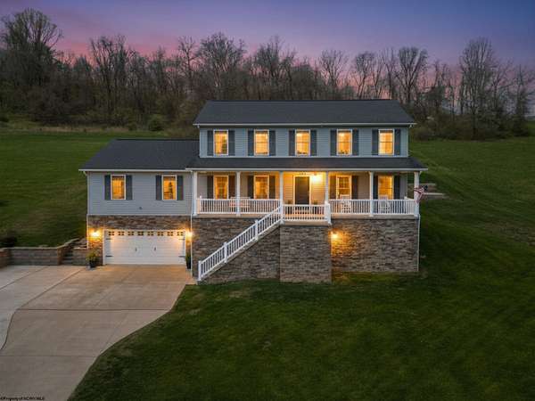 1.66 Acres of Land with Home for Sale in Bridgeport, West Virginia